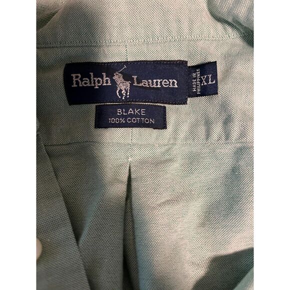 Ralph Lauren Men's XL Heritagecore Muted Green Lng Sleeve Business Casual Shirt* - Picture 2 of 6